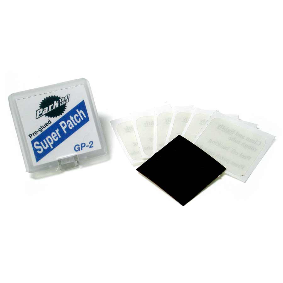 Park Tool, GP-2, Kit of 6 pre-glued patches, single