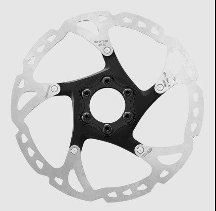 ROTOR FOR DISC BRAKE, SM-RT76, DEORE XT, M 180MM, 6-BOLT TYPE