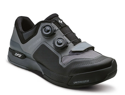 2FO CLIPLITE MTB SHOE WMN BLK/DKGRY 35/5