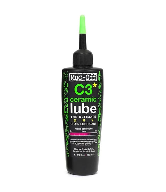 Muc-Off, Ceramic Dry Lubricant, 120ml with UV Torch