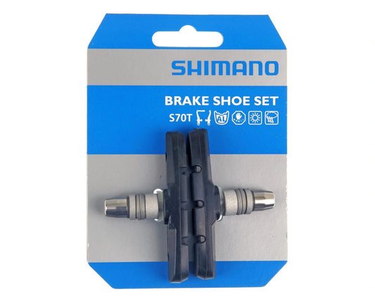 S70T BRAKE SHOE WITH NUT & WASHER, 1 PAIR