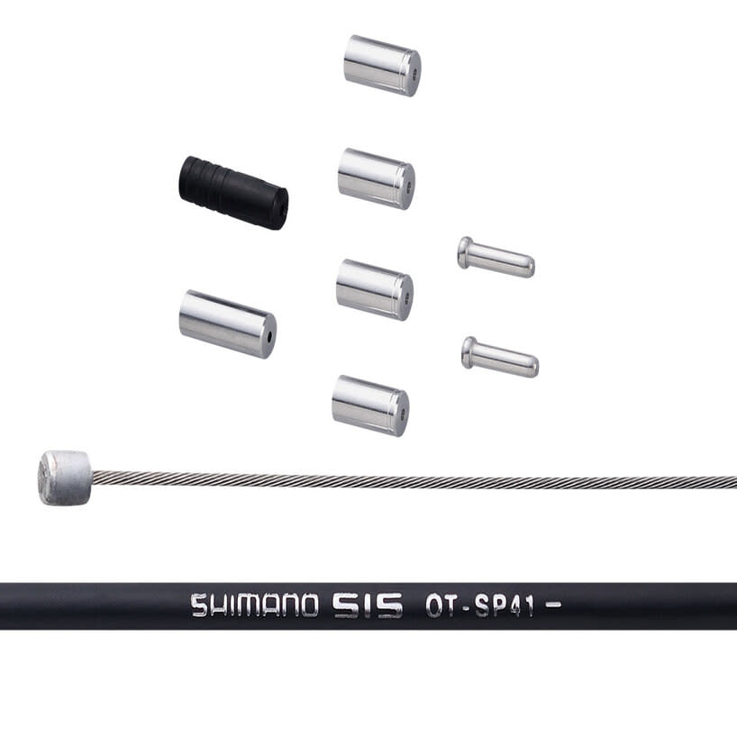 CABLE/HOUSING SET SHIMANO STAINLESS ROAD SUS SHIFT BLACK