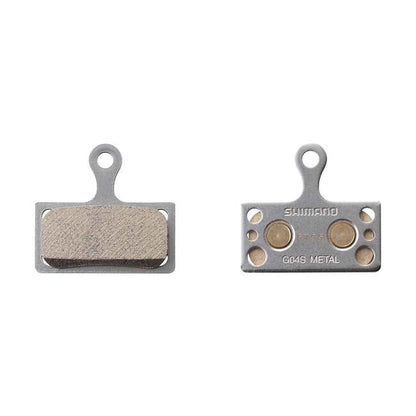 Shimano, BR-M8000, G04S, Disc brake pads, Metal, Without fins, Pair, G type, Y8MY98010