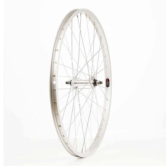 Wheel Shop, Alex C1000 Silver/ Formula FM-21, Wheel, Front, 24'' / 507, Holes: 36, Bolt-on, 100mm, Rim