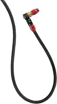 Lezyne, Pro Floor Pump Hose, Red