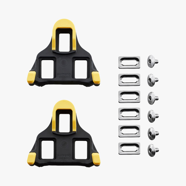 SM-SH11 SPD-SL CLEAT SET, 6 DEGREE FLOAT- YELLOW