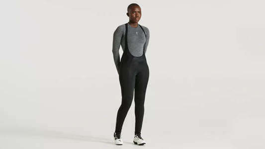 SL EXPERT SOFTSHELL BIB TIGHT WMN BLK L