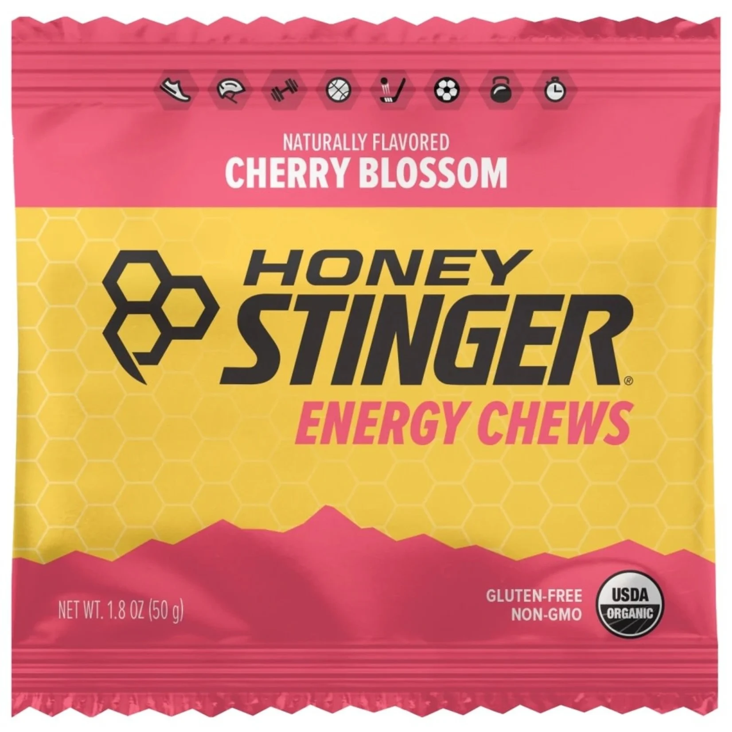 Honey Stinger, Organic Energy Chews, Cherry Blossoms single