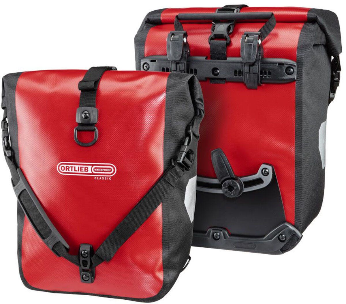 ORTLIEB PANNIER TOURING SPORT ROLLER CLASSIC (FORMALLY FRONT ROLLER) QL2.1 RED/BLACK 25L