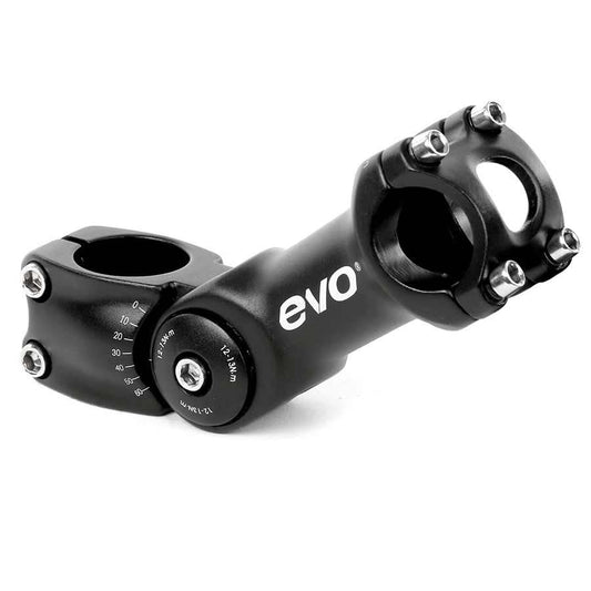 EVO ADJUSTABLE STEM: 31.8MM, LENGTH: 125MM,  1-1/8''