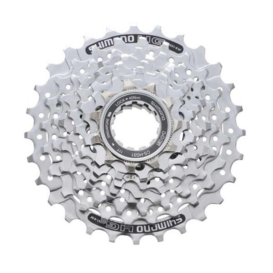 Shimano, CS-HG51, 8sp. cassette, 11-32T, 11-13-15-18-21-24-28-32