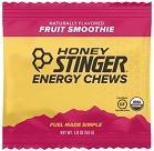 Honey Stinger Organic Energy Chews, Fruit Smoothie, Box of 12 single