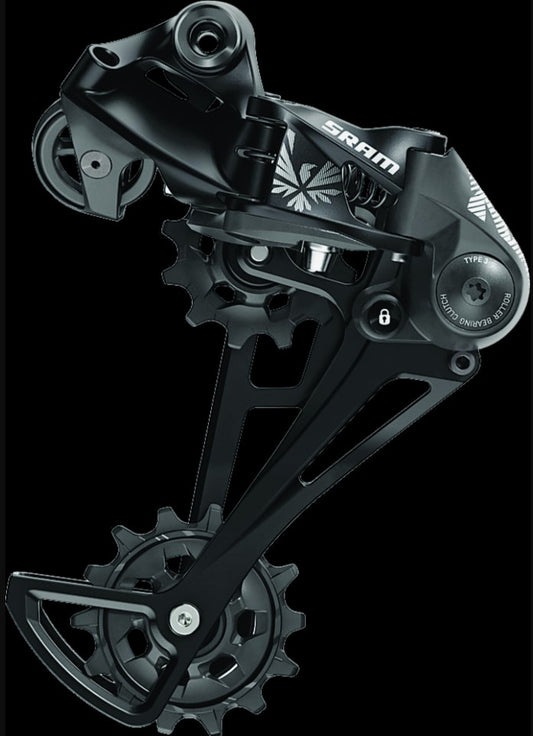 SRAM, NX Eagle, Rear Derailleur, Speed: 12, Cage: Long, Black