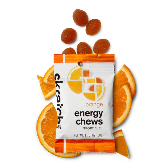 SKRATCH LABS - Energy Chews Sport Fuel - Orange, single