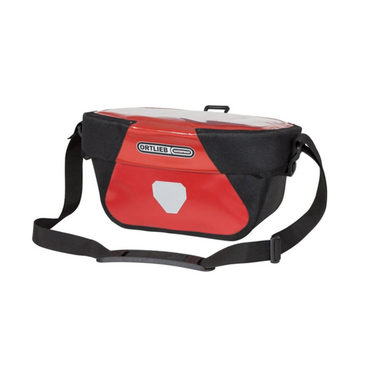 HANDLEBAR BAG ULTIMATE6 S CLASSIC WO.ADAPTER RED/BLACK 5L