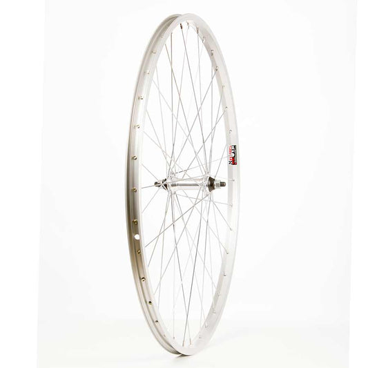 Wheel Shop, Alex X101 Silver/ Formula FM-21, Wheel, Front, 700C / 622, Holes: 36, Bolt-on, 100mm, Rim