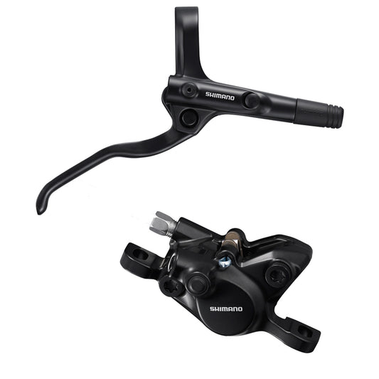 Shimano, BL/BR-MT200, MTB Hydraulic Disc Brake, Rear, Post mount, Black, Set