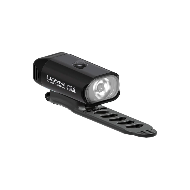 LEZYNE MINI DRIVE 400, FRONT LIGHT, BLACK