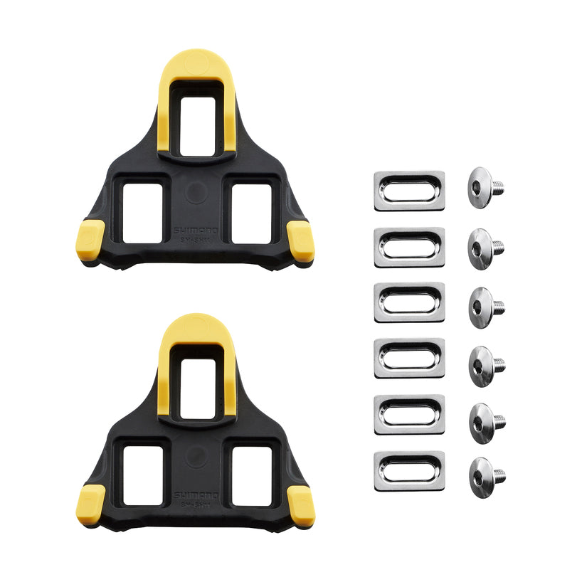 SM-SH11 SPD-SL CLEAT SET, 6 DEGREE FLOAT- YELLOW