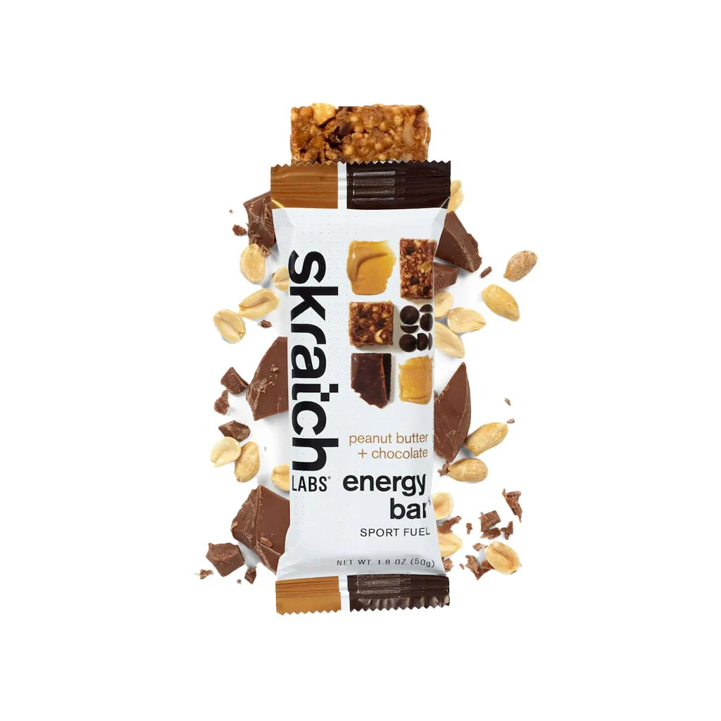 SKRATCH LABS - Energy Bar: Peanut Butter + Chocolate Single