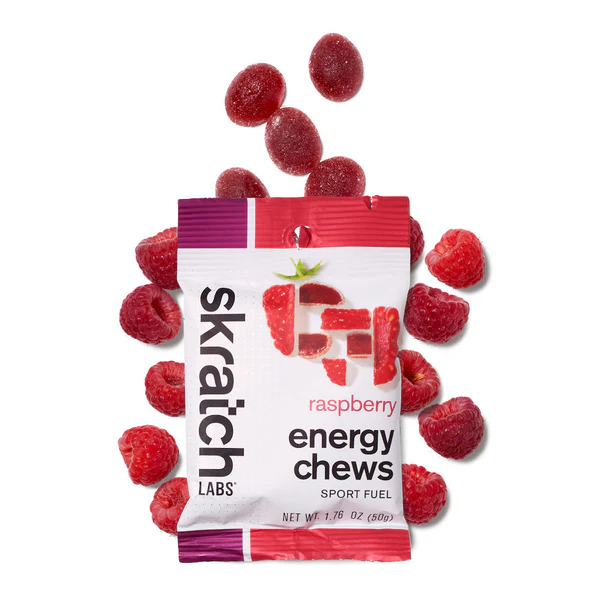 SKRATCH LABS - Energy Chews: Raspberry single