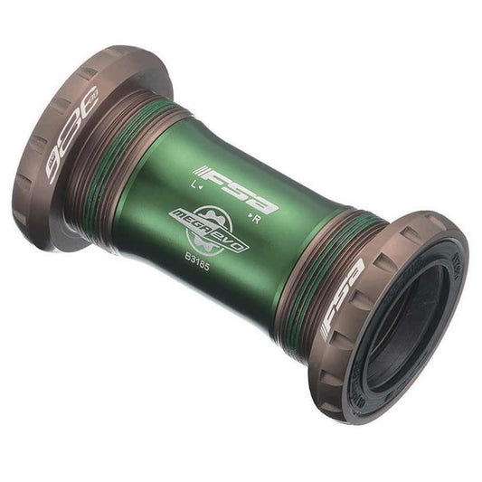 FSA Bottom Bracket, BSA Shell, For 386EVO 30mm Cranks, 68mm, Stainless Bearings (BB-EVO8681)