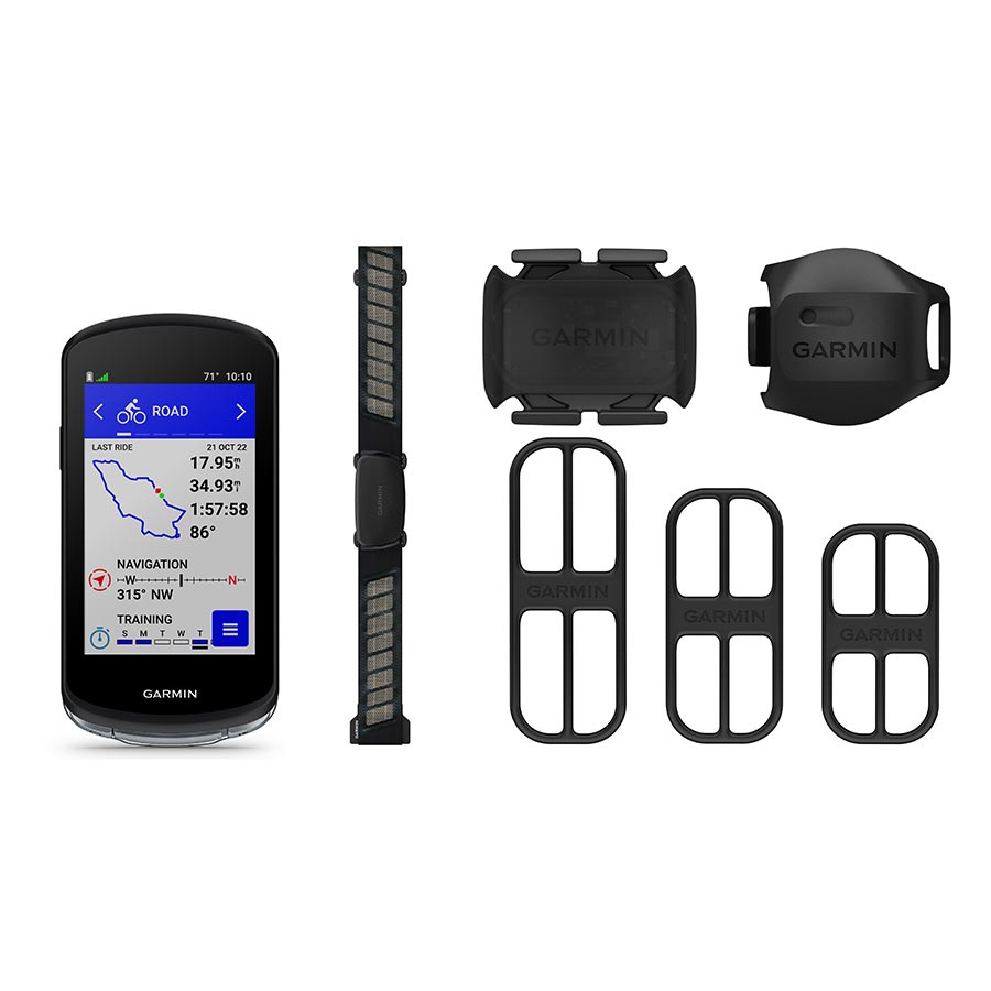 Garmin, Edge 1040, Computer, Bundle, Speed, Cadence, HR, Black