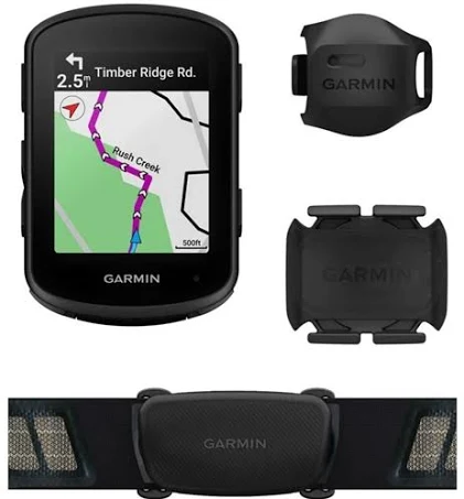 Garmin, Edge 840, Cyclomètre, Bundle, Vitesse, Cadence, MC, Noir