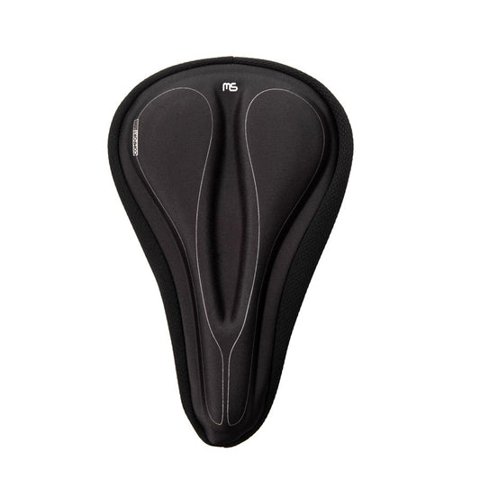 Megasoft, Sport Gel Saddle Cover, Seat Cover, 274 x 165mm, Black BLACK