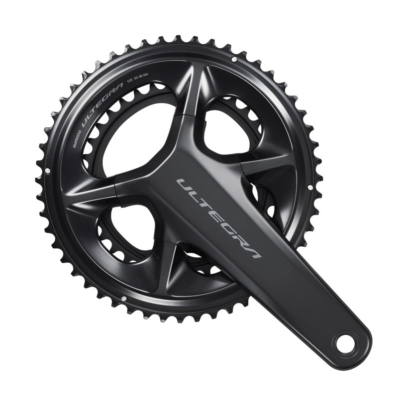 FRONT CHAINWHEEL, FC-R8100, ULTEGRA, FOR REAR 12-SPEED, HOLLOWTECH 2, 172.5MM, 52-36T W/O CG, W/O BB PARTS